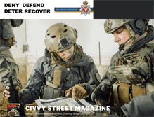 Tablet Screenshot of civvystreetmagazine.co.uk